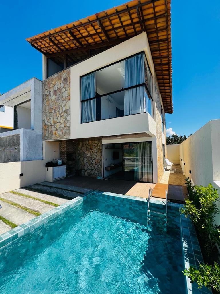 فيلا Casa Flora Patacho Pôrto de Pedras المظهر الخارجي الصورة